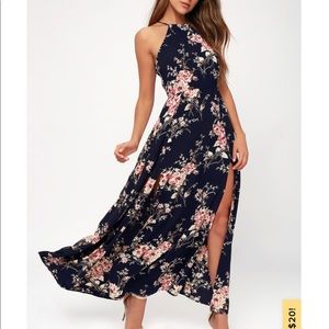 Lulus Floral Maxi Dress
